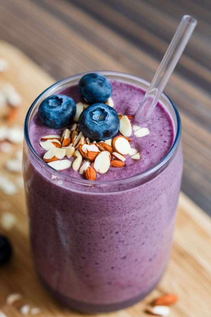 Blueberry Almond Smoothie