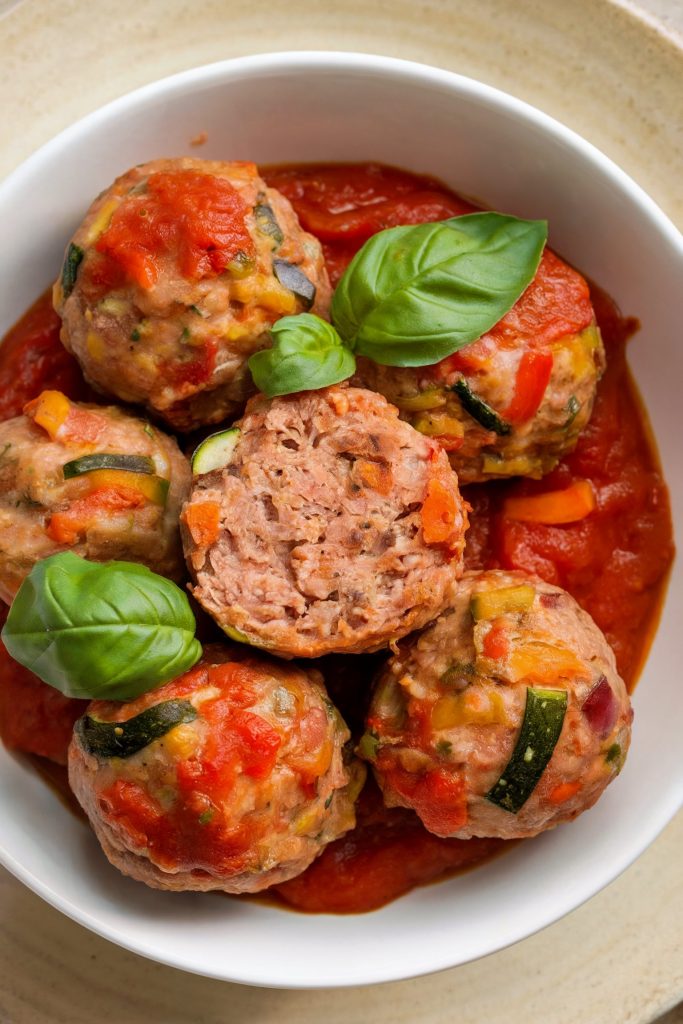 Turkey and Veggie Meatballs