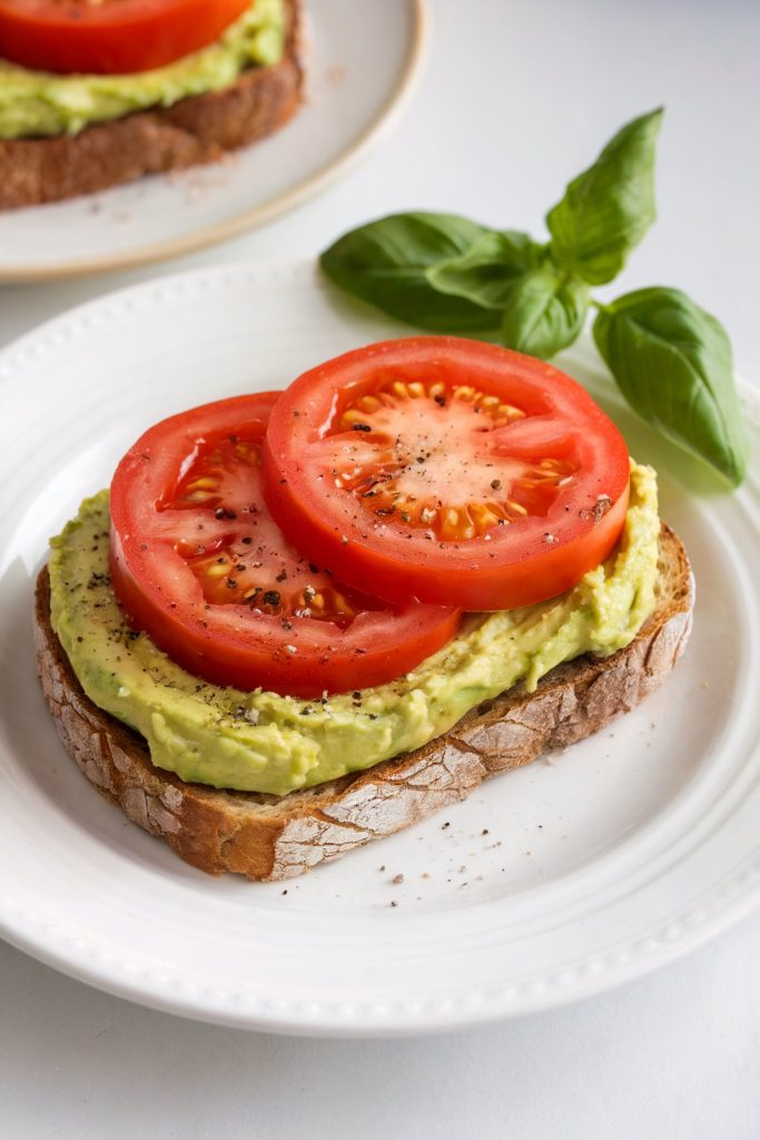 Avocado Toast with Tomato