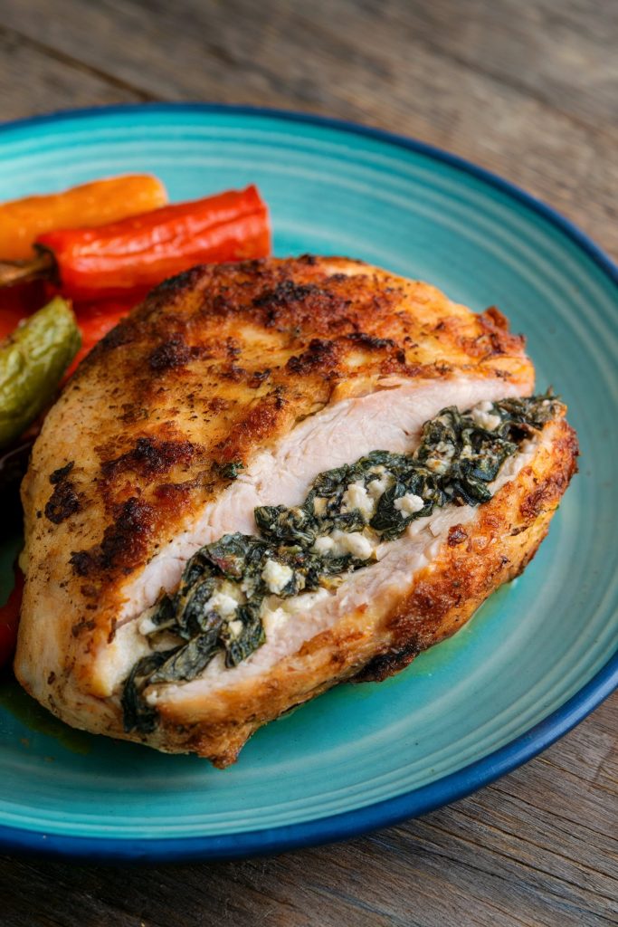  Spinach and Feta Stuffed Chicken