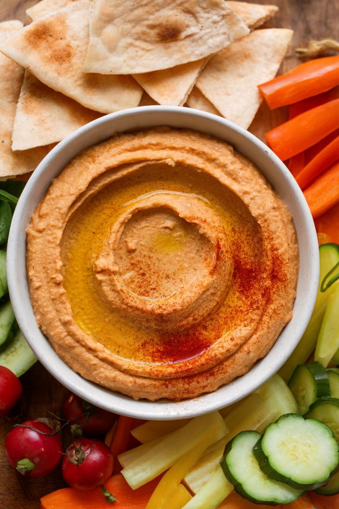 Roasted Red Pepper Hummus