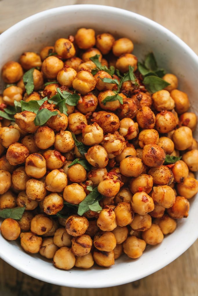 Spicy Roasted Chickpeas