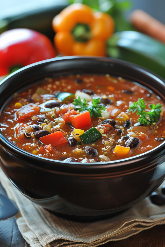 Quinoa and Black Bean Chili