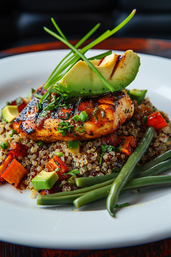 Grilled Chicken with Quinoa