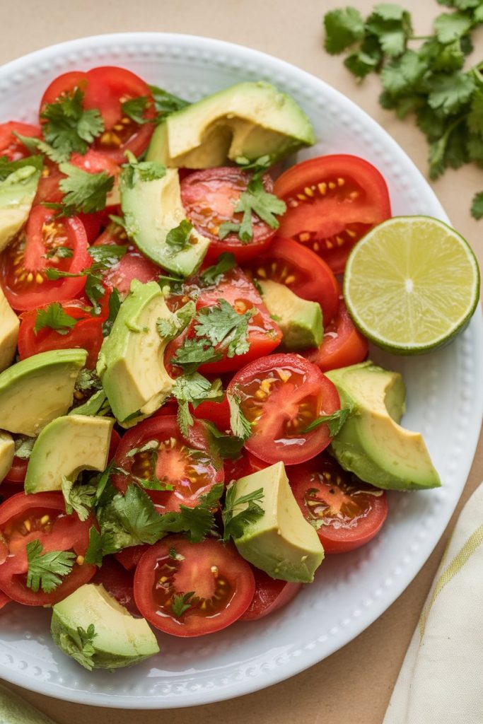 Tomato and Avocado Salad