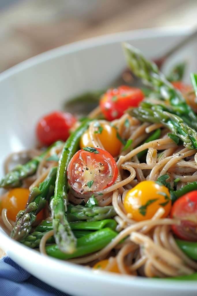 Whole Wheat Pasta Primavera