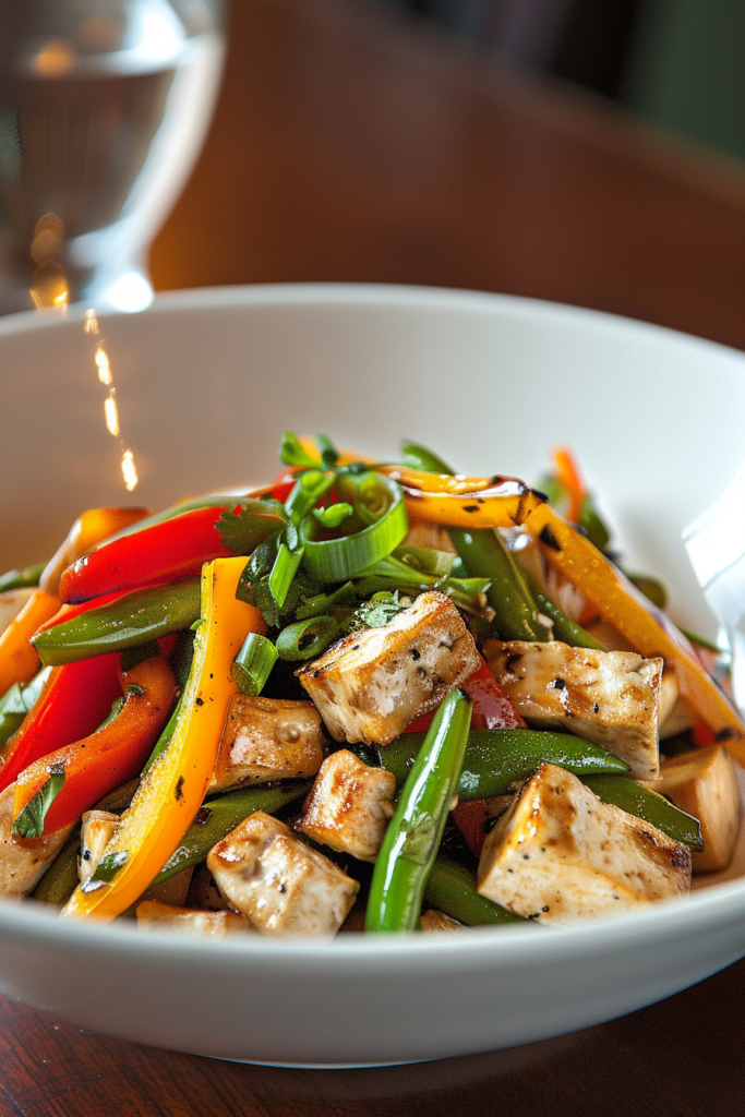 Stir-Fried Tofu and Vegetables