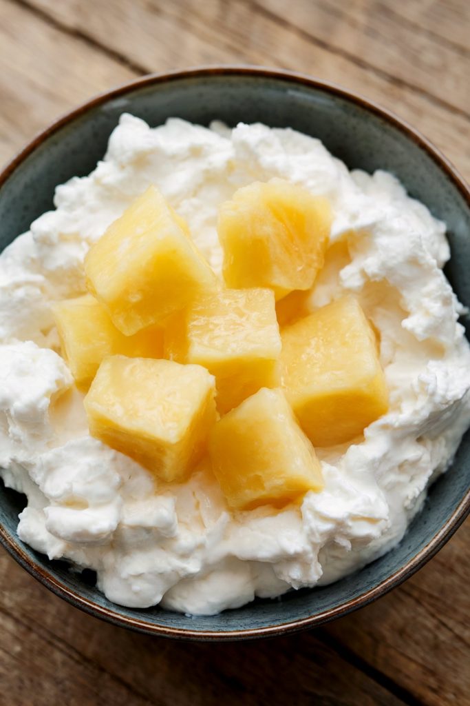 Cottage Cheese with Pineapple