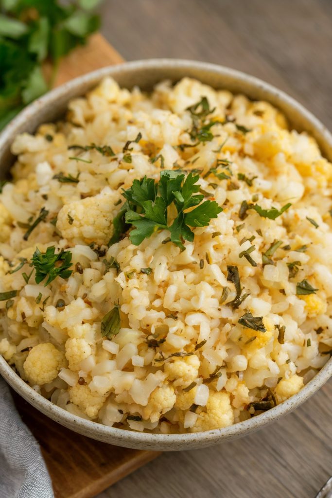 Cauliflower Rice Pilaf