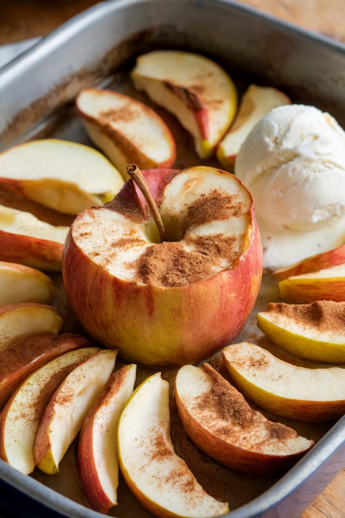 Baked Apple with Cinnamon
