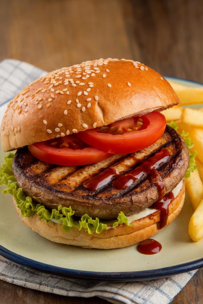Portobello Mushroom Burger