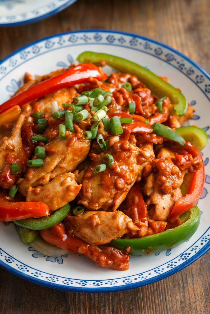 Spicy Szechuan Chicken Stir-Fry