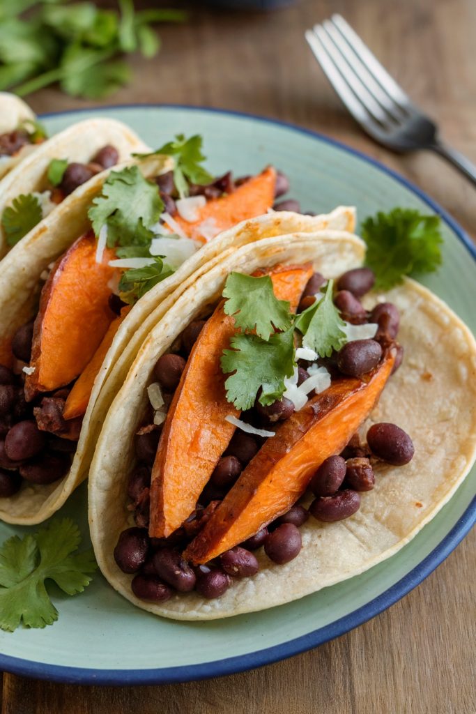 Sweet Potato Black Bean Tacos