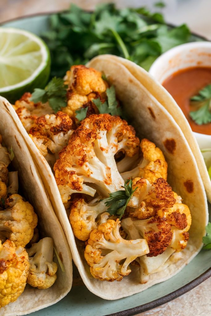 Roasted Cauliflower Tacos