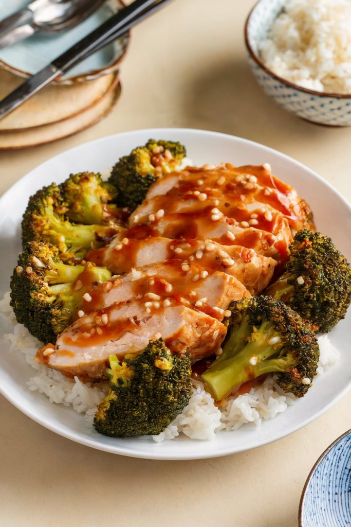 Teriyaki Chicken and Broccoli