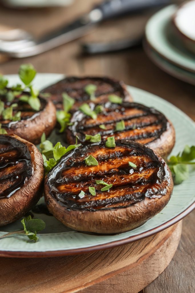 Balsamic Grilled Portobello Mushrooms
