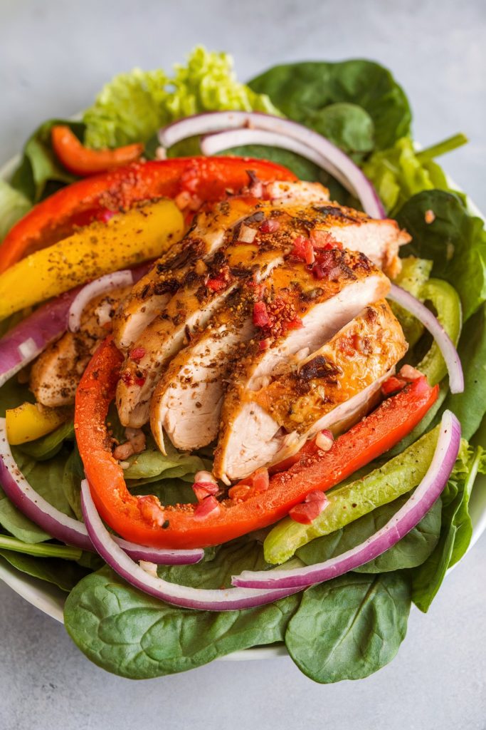 Chicken Fajita Salad