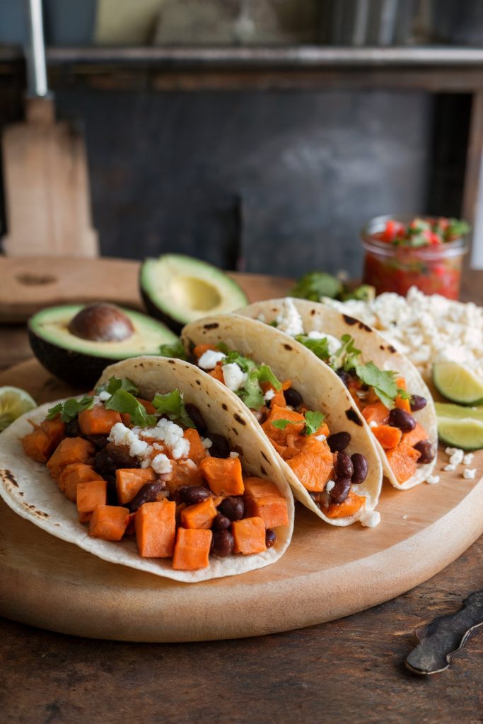 Sweet Potato and Black Bean Tacos