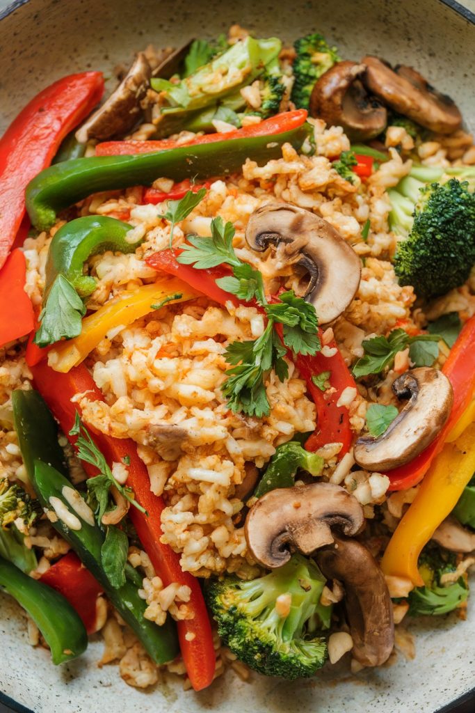 Cauliflower Rice Stir Fry