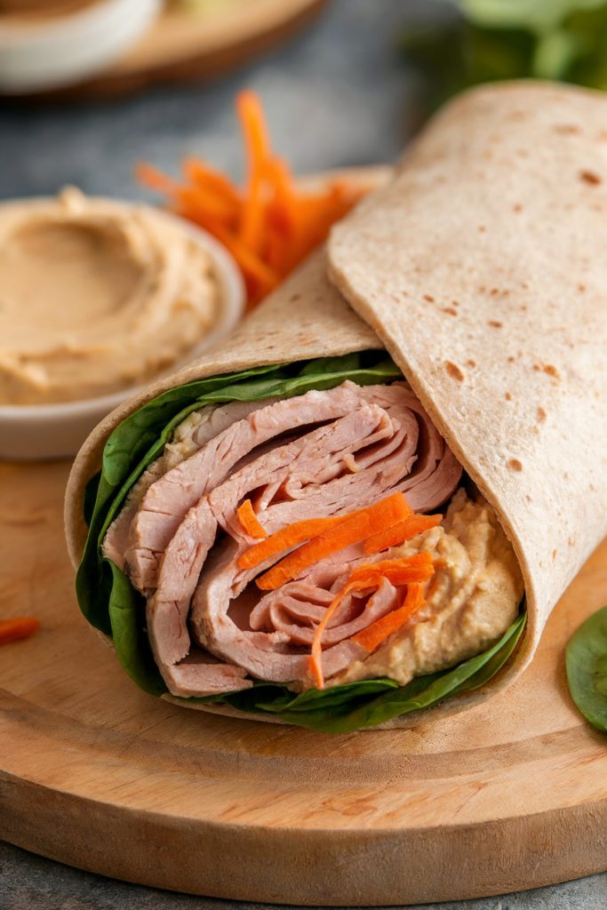 Turkey and Spinach Wrap