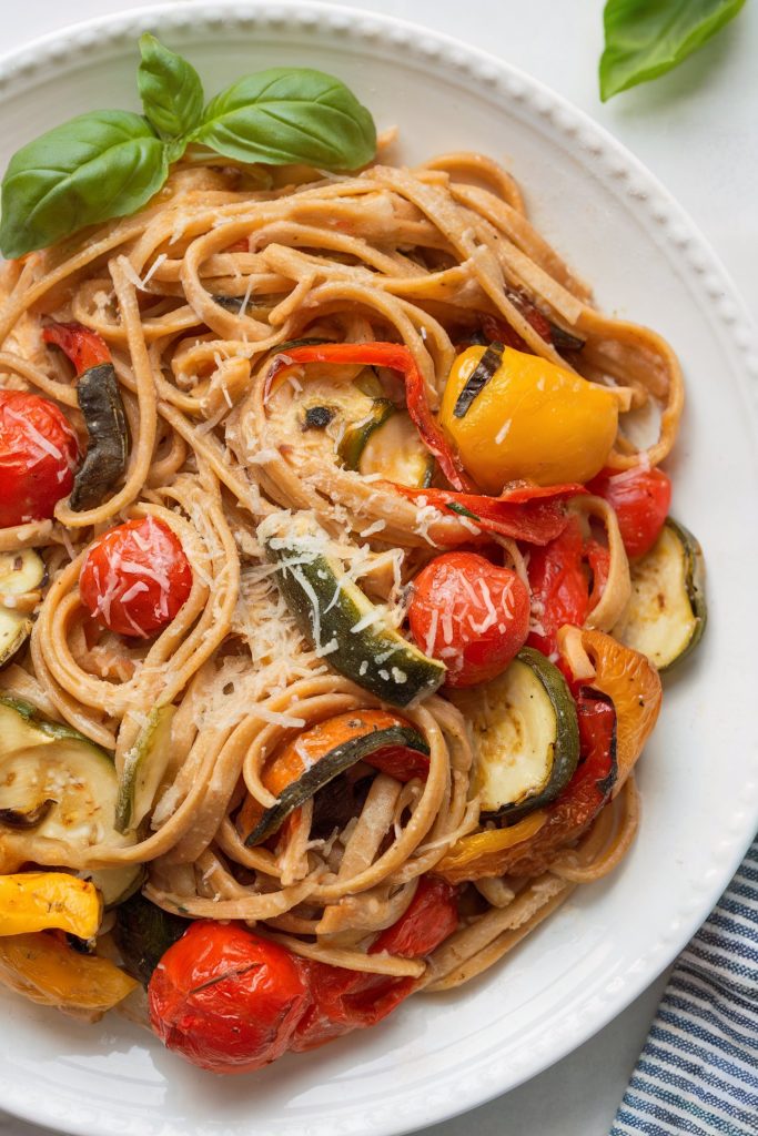 Whole Wheat Pasta Primavera