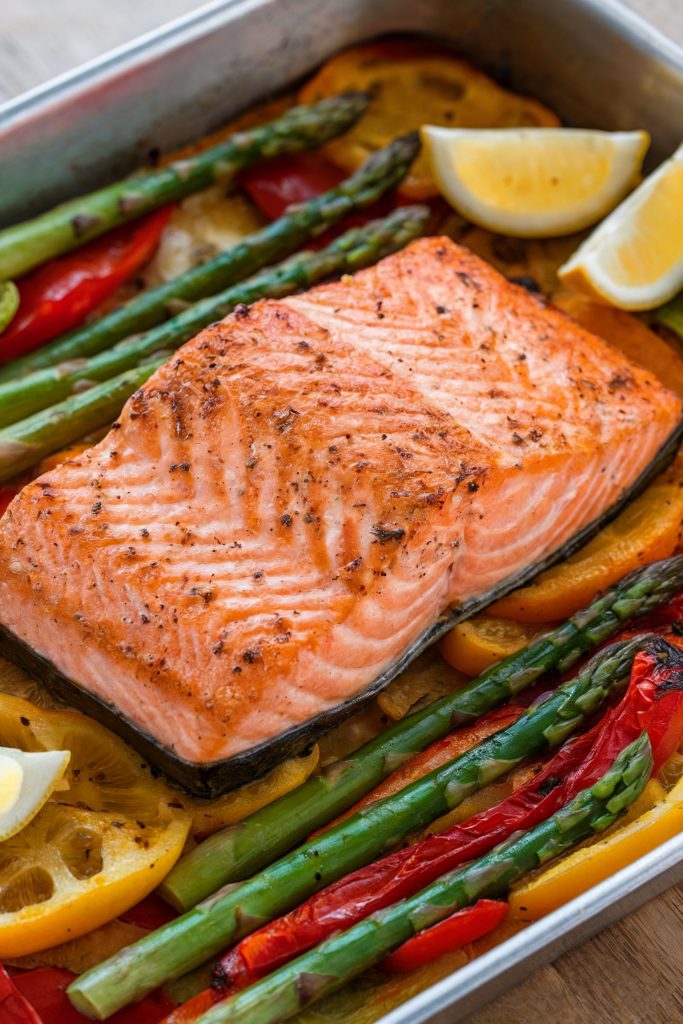 One-Pan Baked Salmon