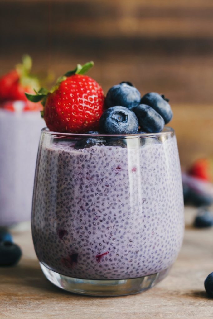 Berry Chia Seed Pudding