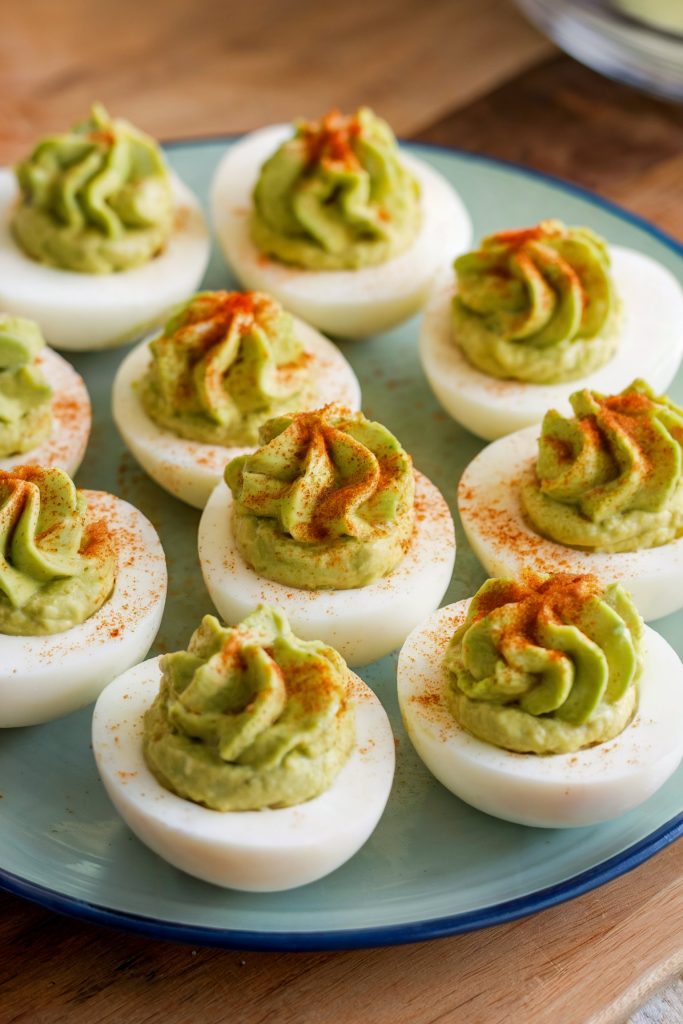Avocado Deviled Eggs