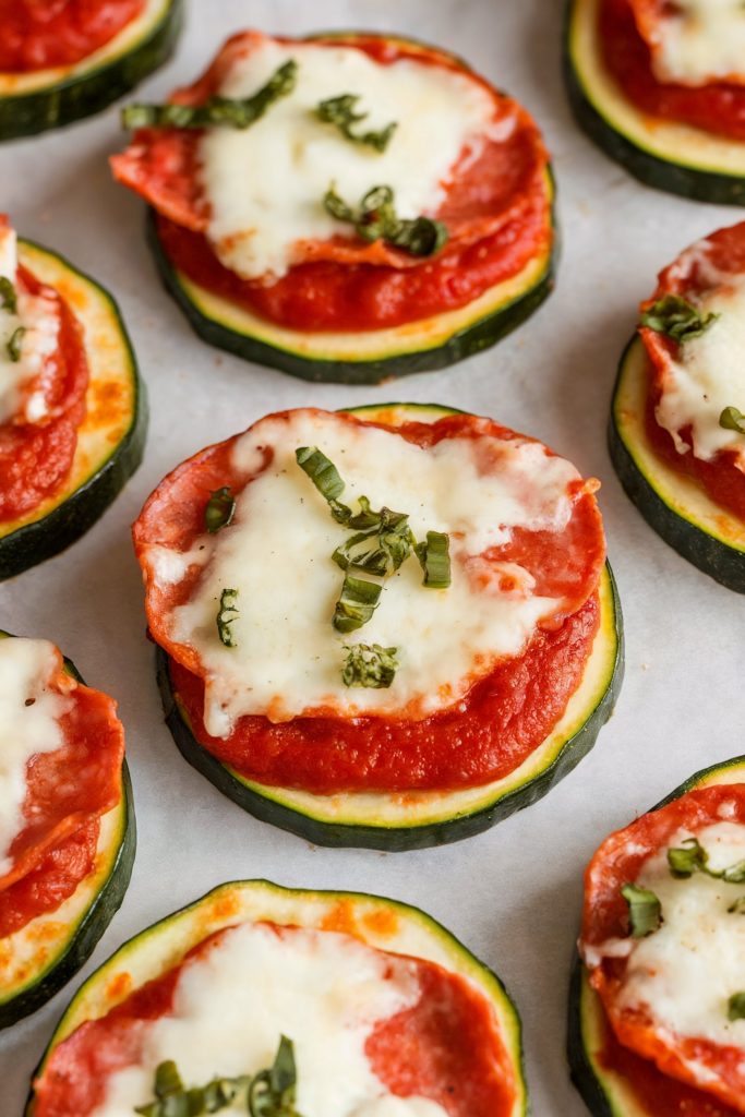 Zucchini Pizza Bites