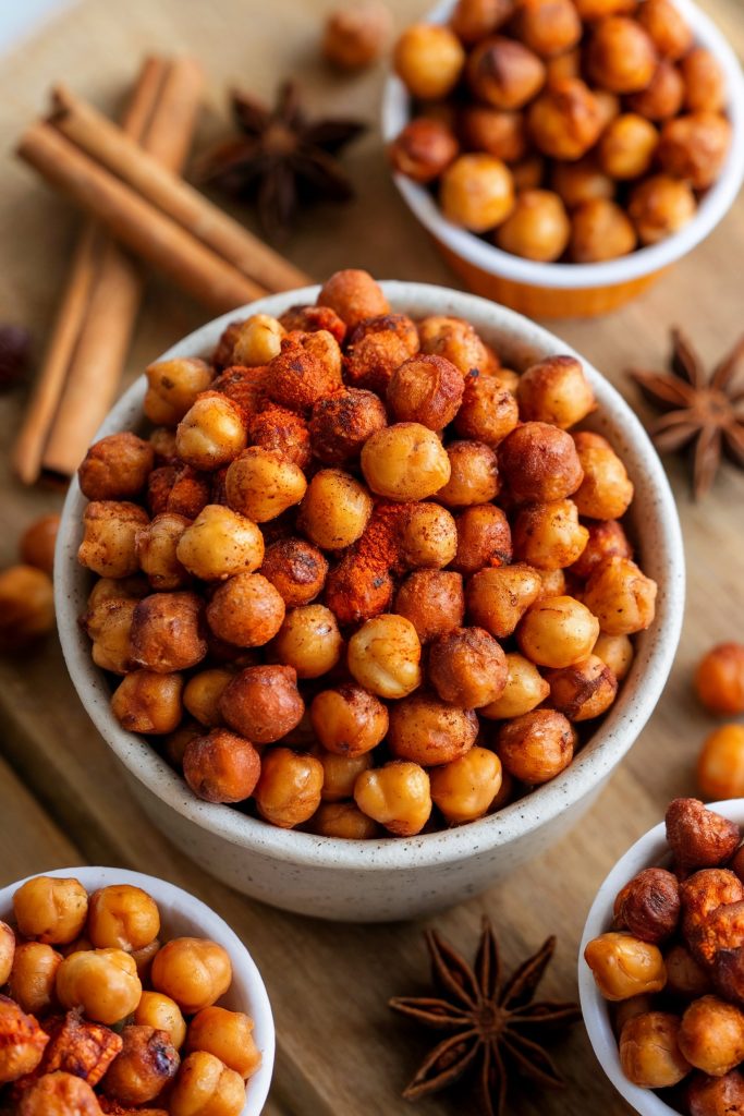 Spicy Roasted Chickpeas
