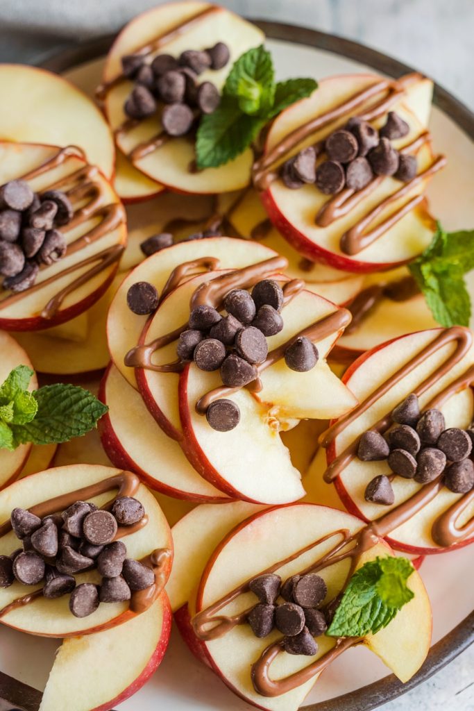 Mini Apple Nachos