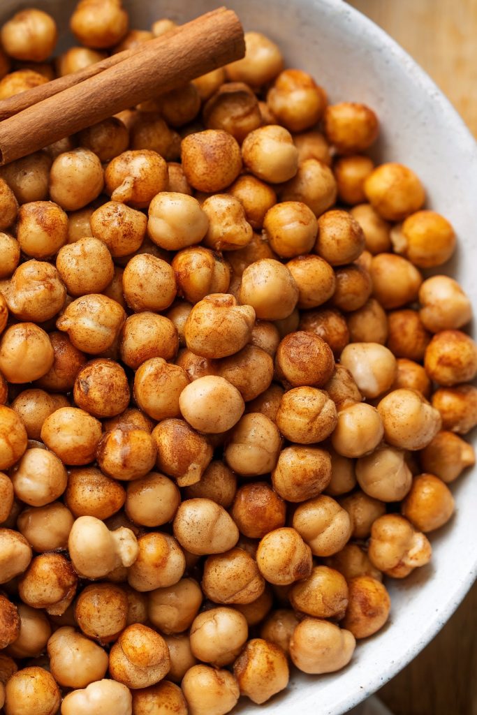 Cinnamon Roasted Chickpeas