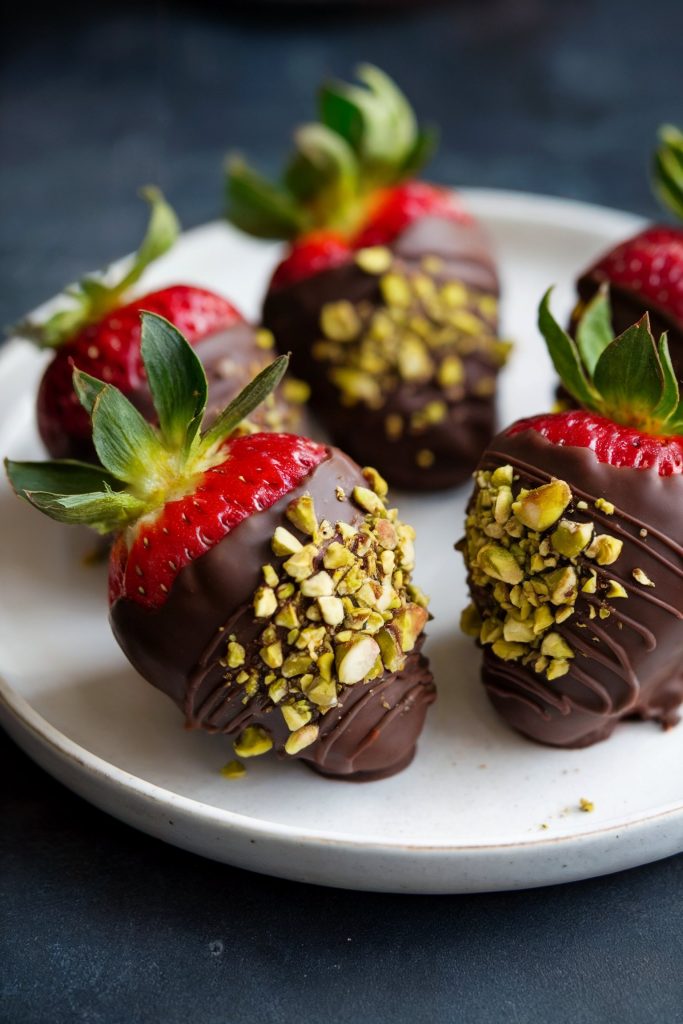 Dark Chocolate Dipped Strawberries