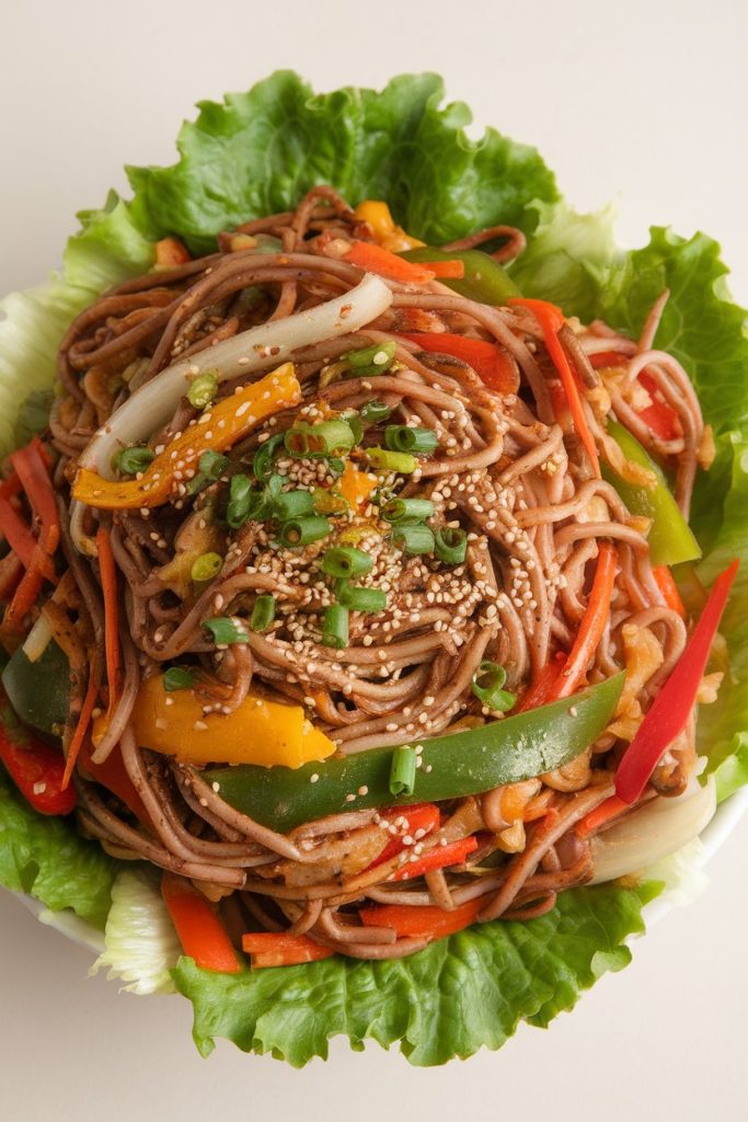 Soba Noodle Stir-Fry With Coconut Curry Sauce
