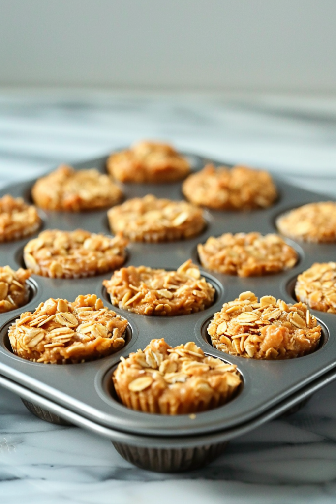 Peanut Butter-Oat Energy Cups
