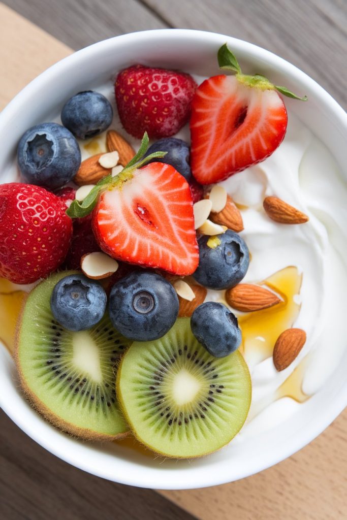 Greek Yogurt With Fruits