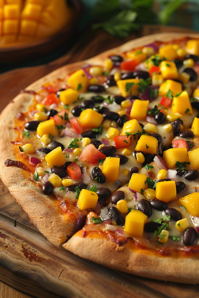 Mango Salsa Pizza