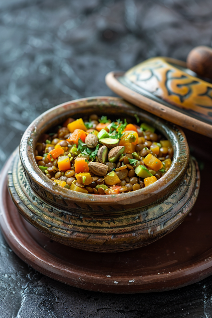 Red Lentil Tagine With Pistachios