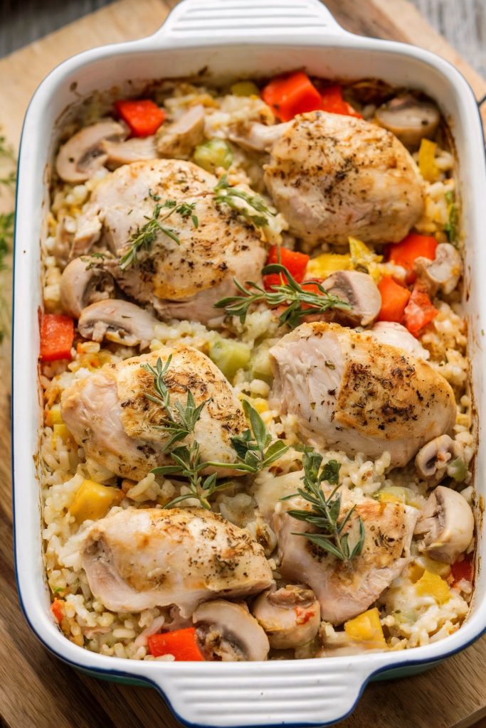 Chicken and Rice Casserole