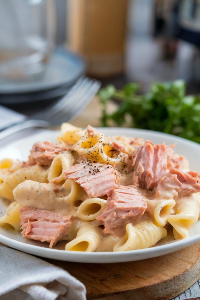 Creamy Tuna Pasta