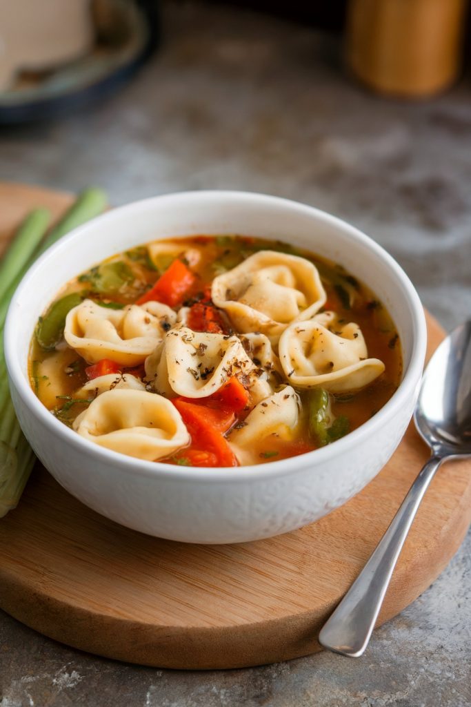 Quick Fix Tortellini Soup