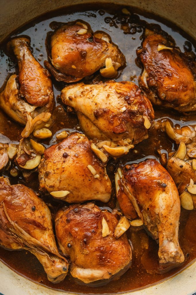 Adobo Chicken With Ginger