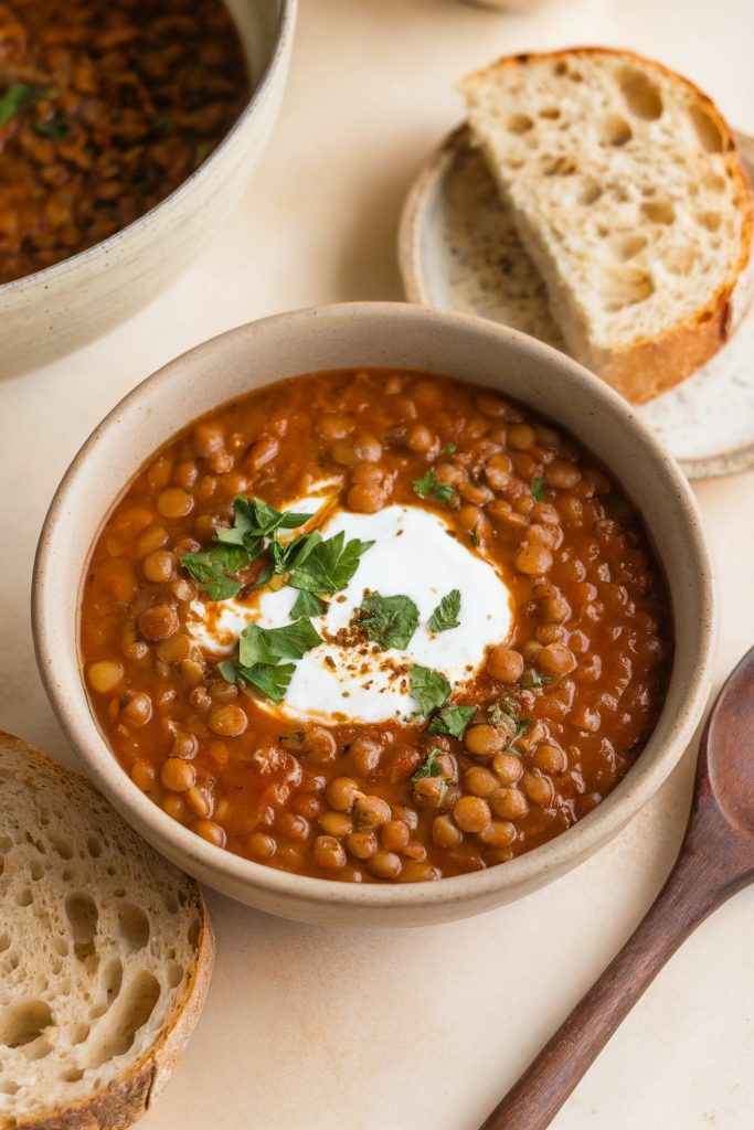 Mediterranean Lentil Soup