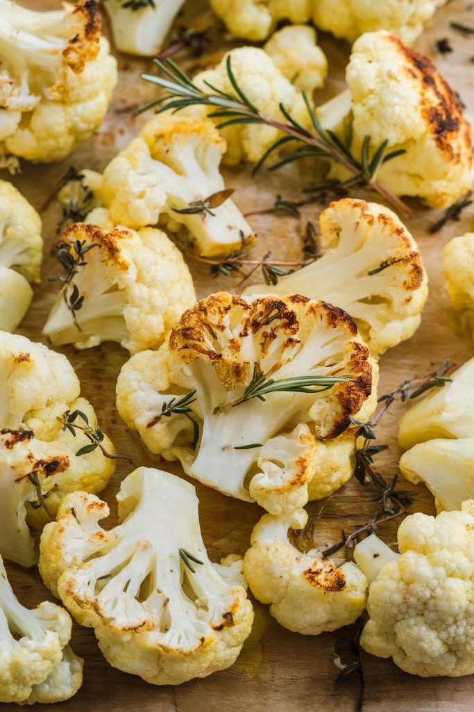 Lemon Herb Roasted Cauliflower