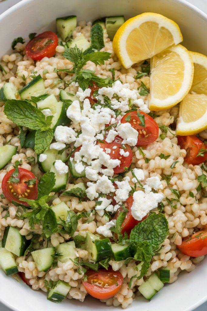 Mediterranean Barley Salad
