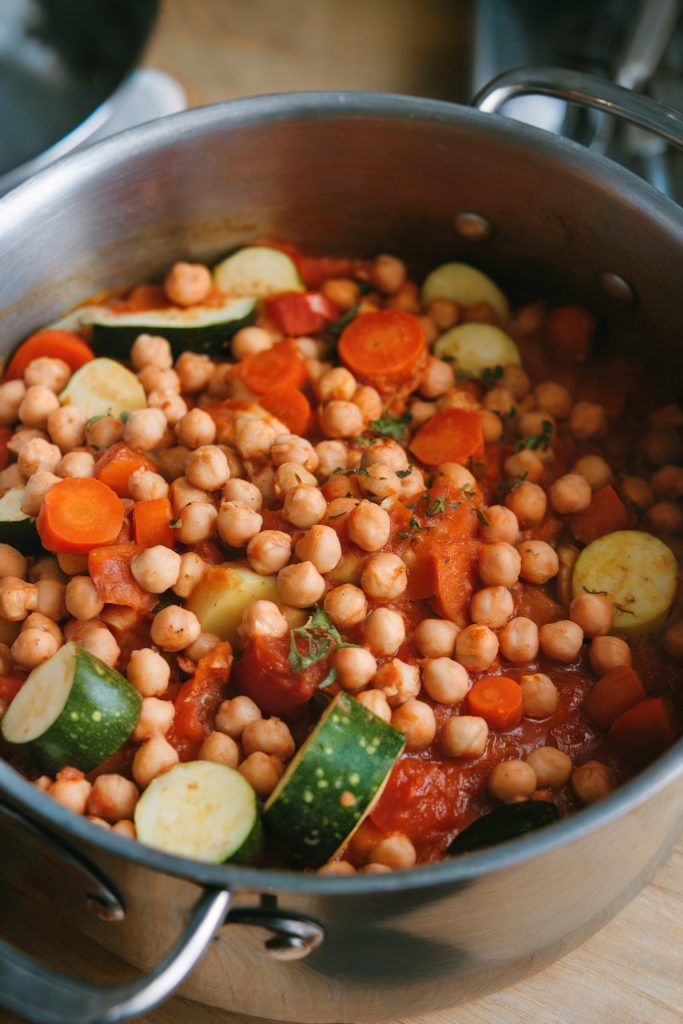Mediterranean Chickpea and Vegetable Stew