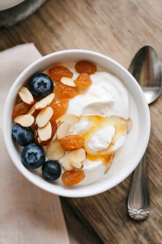 Greek Yogurt with Fruit and Nuts
