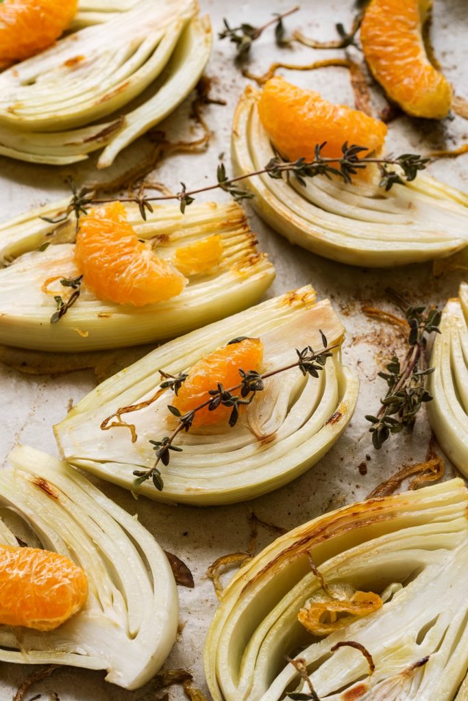 Roasted Fennel with Orange and Thyme