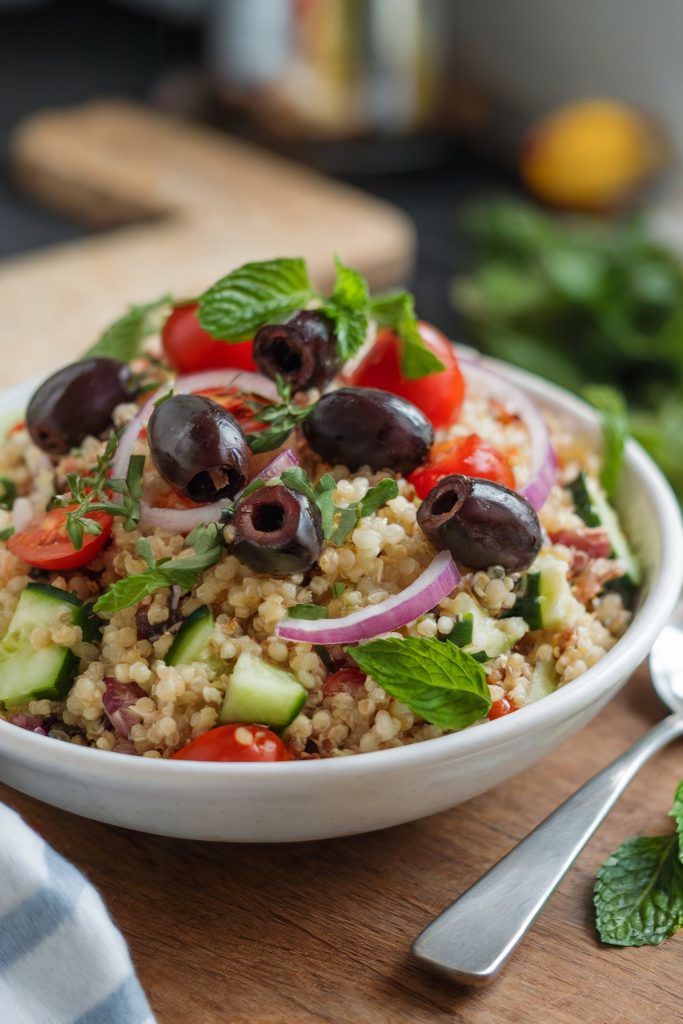 Mediterranean Quinoa Salad