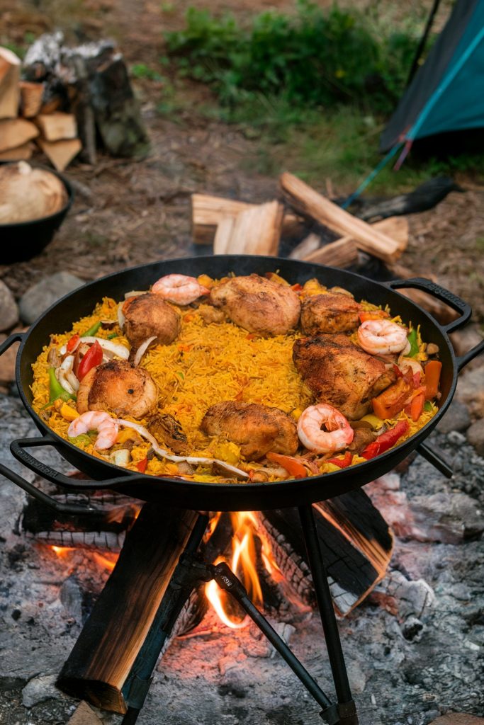 Campfire Paella